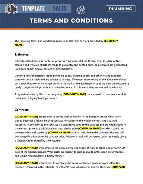 Terms & Conditions 